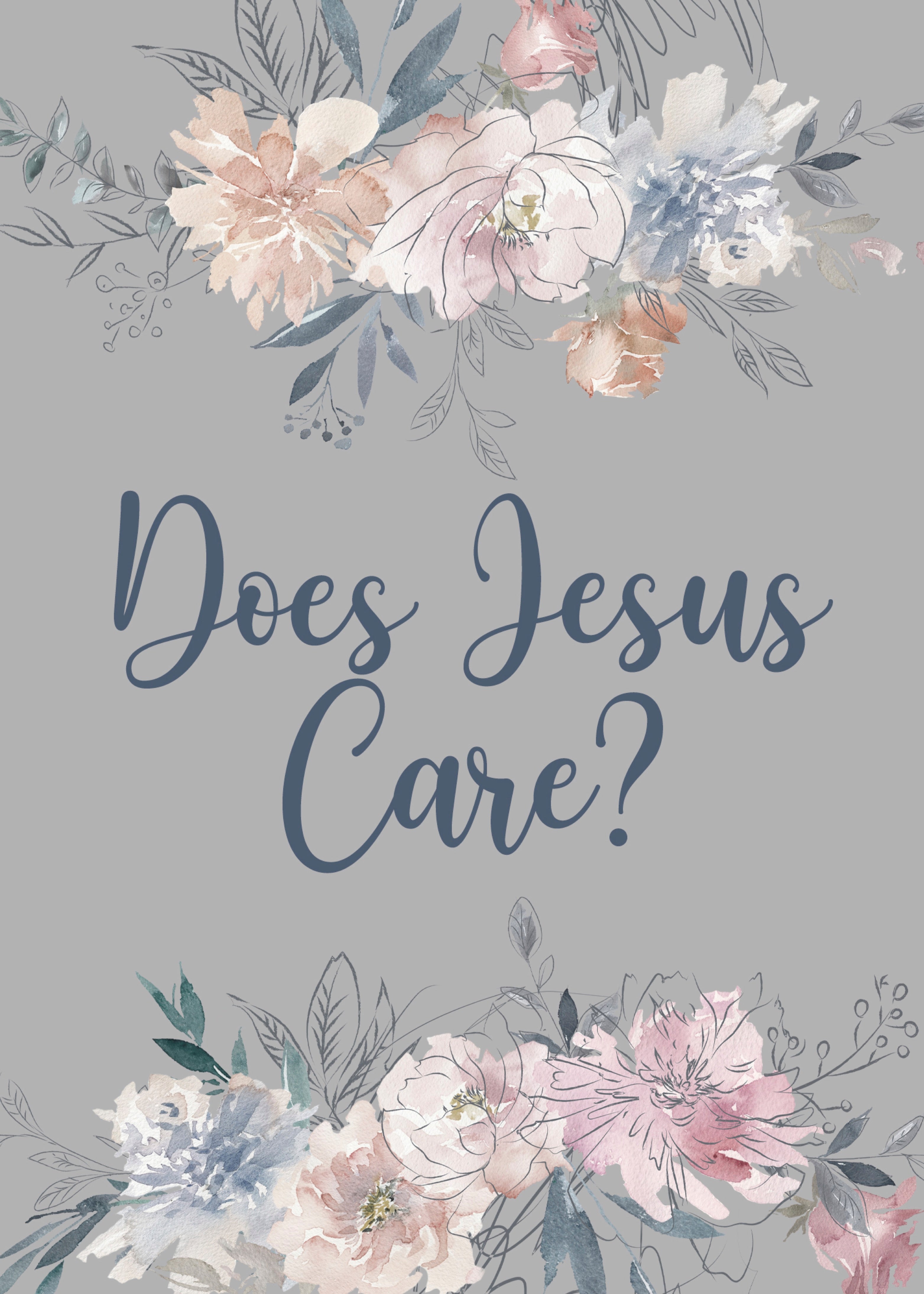 Hymn Series—Floral Greeting Cards