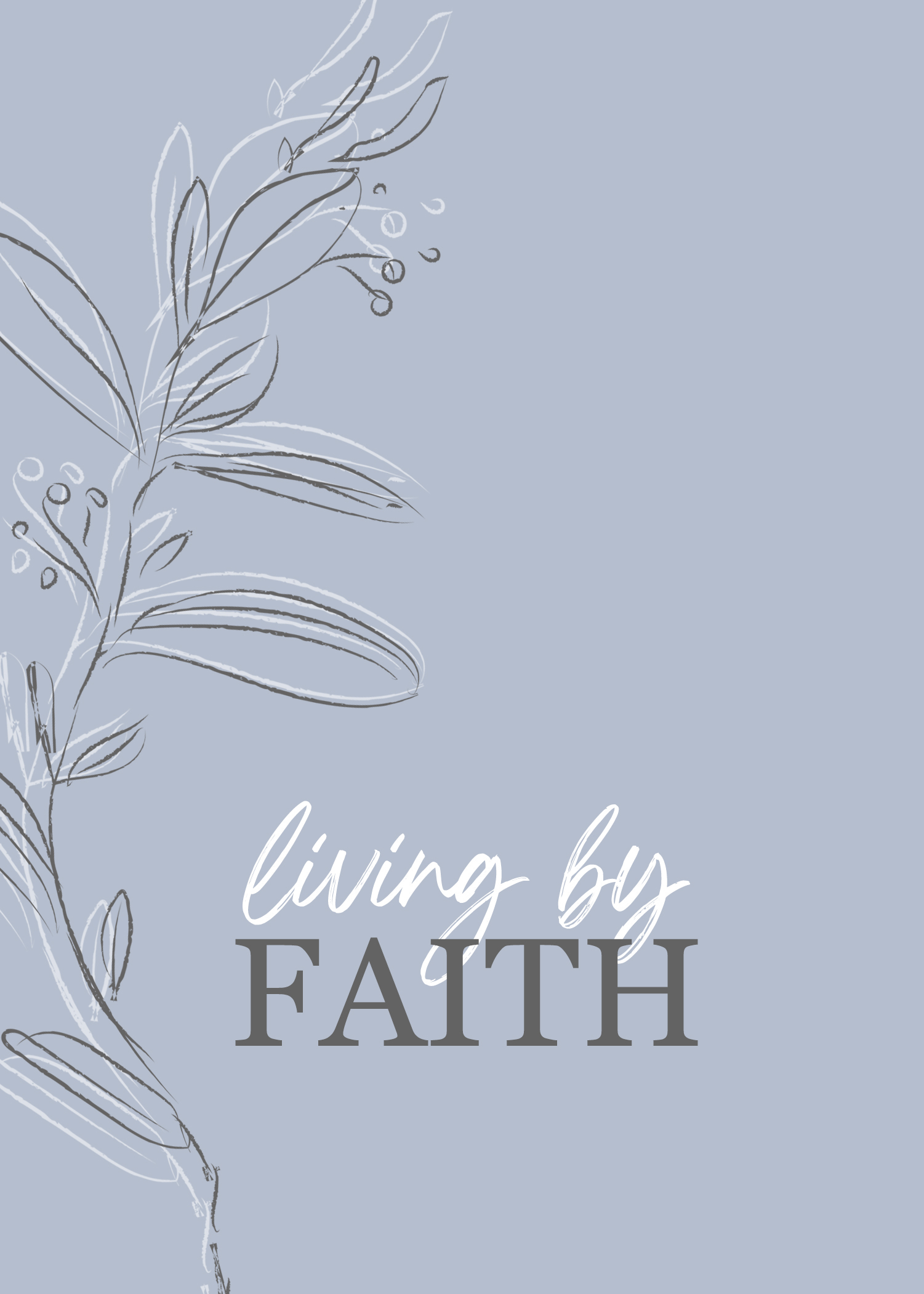 Hymn Series—Floral Greeting Cards