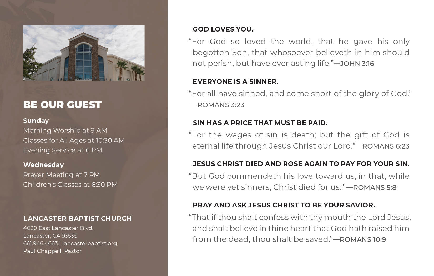 Start a New Season Pumpkins—Outreach Card