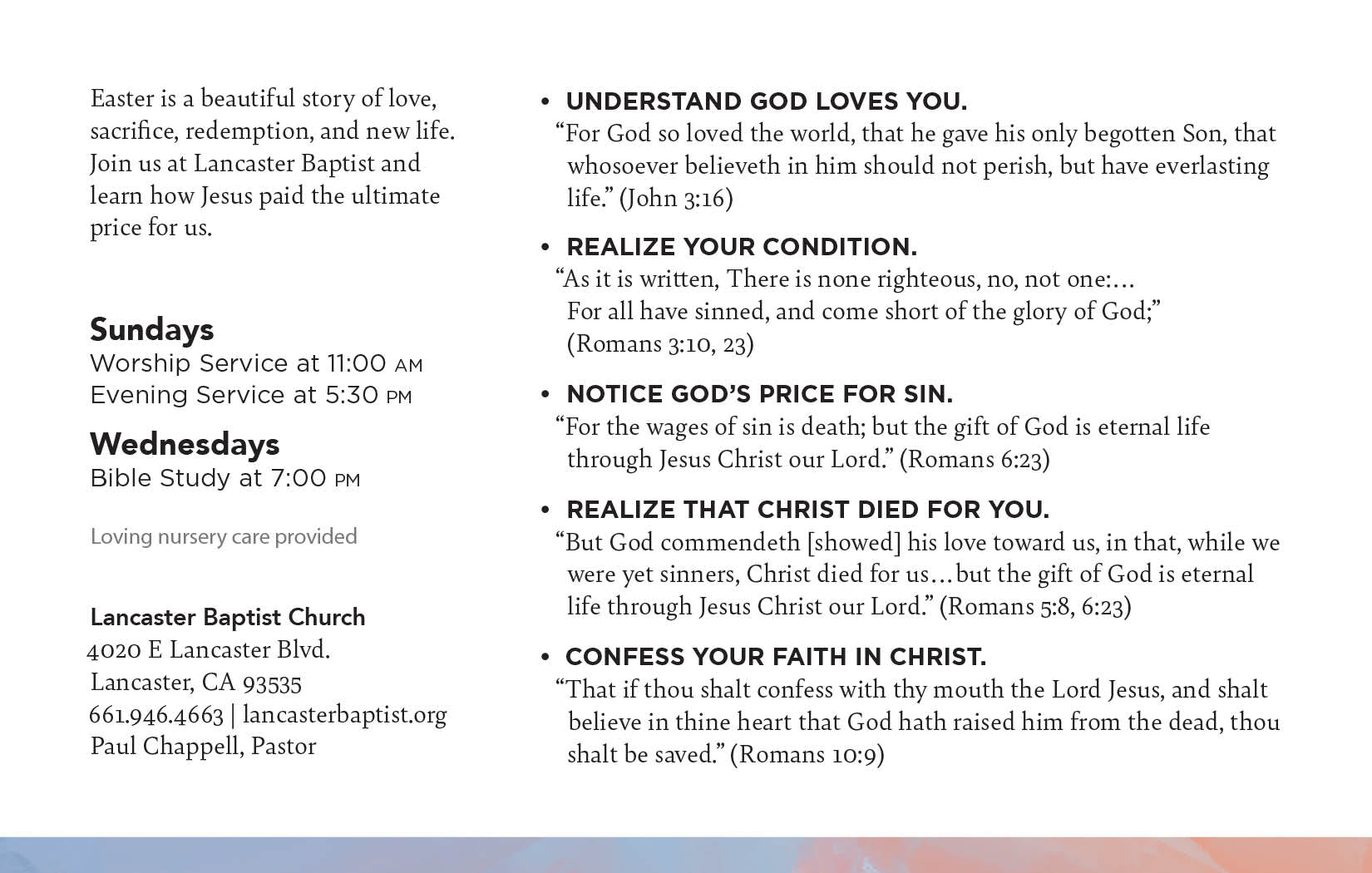 Hope is Alive—Outreach Card