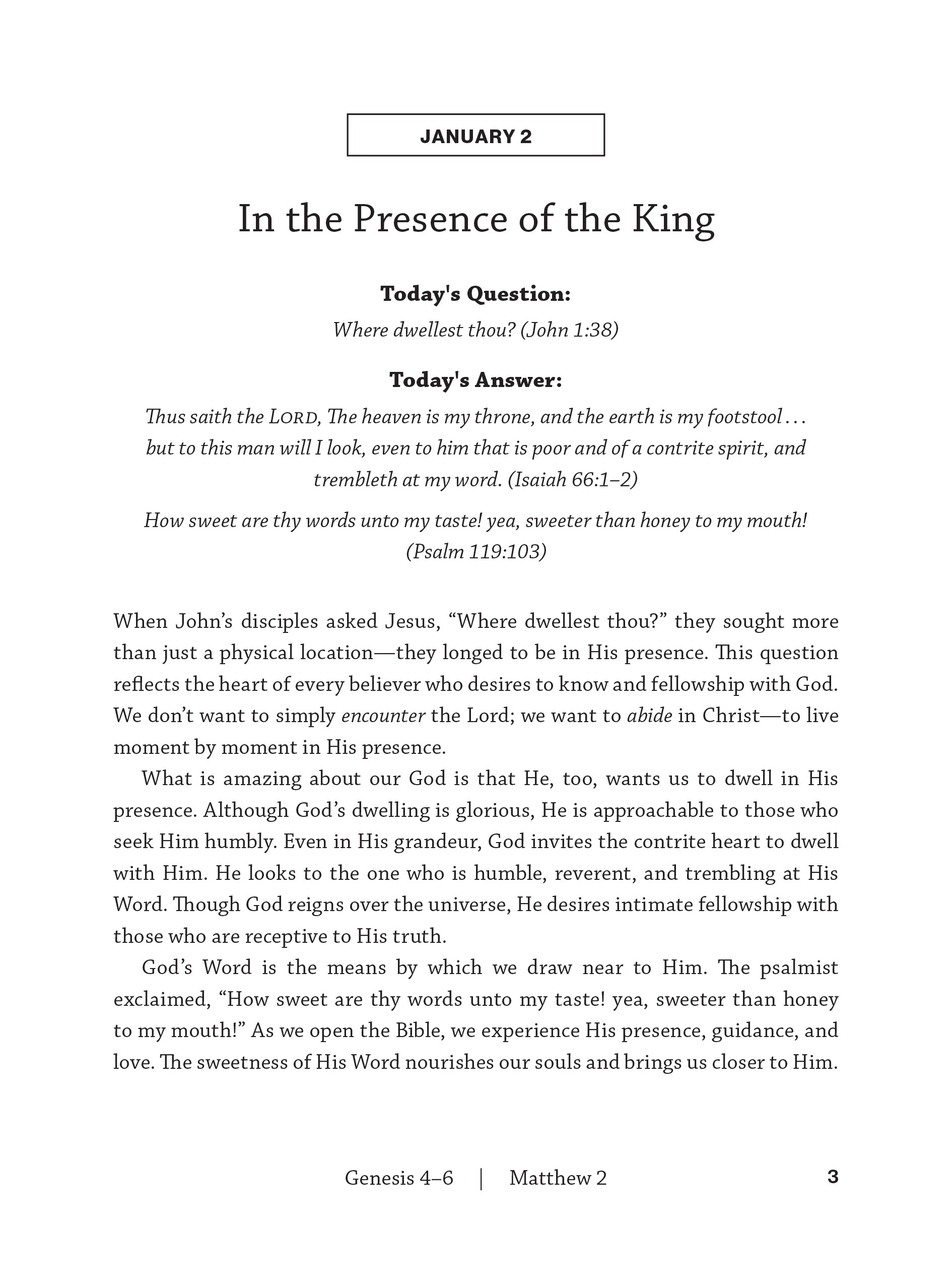 Wisdom from the Word