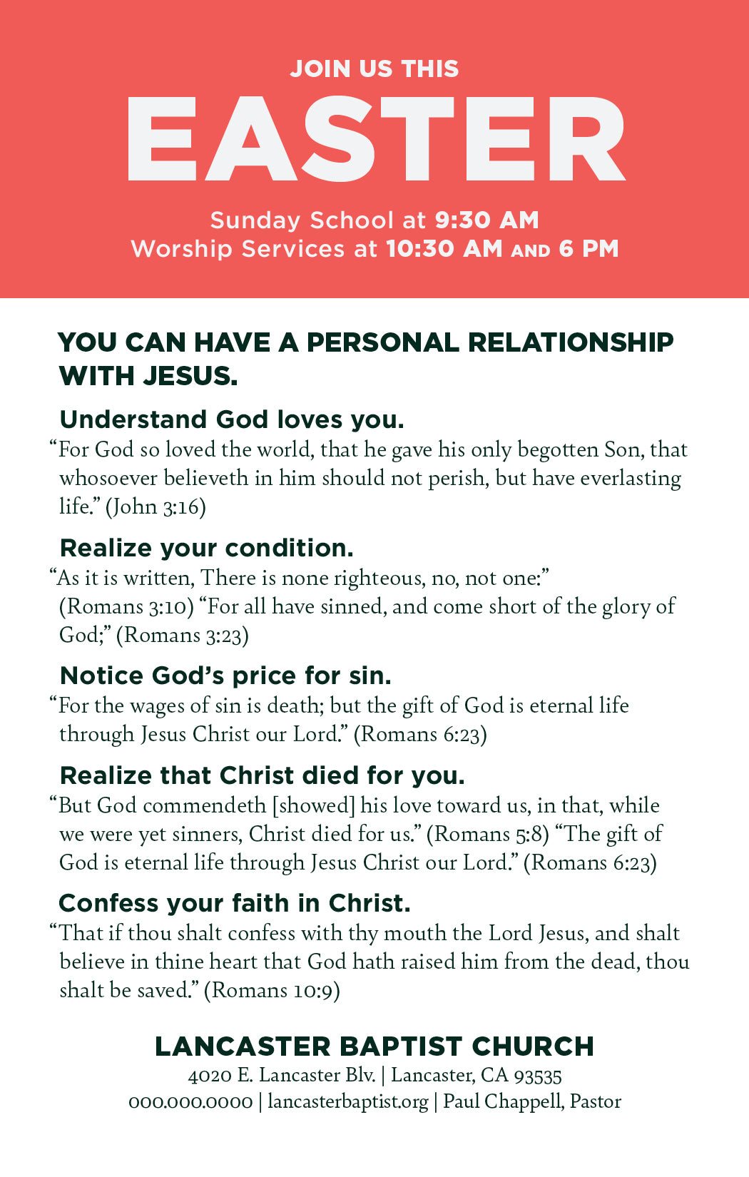 Easter Eucalyptus—Outreach Card