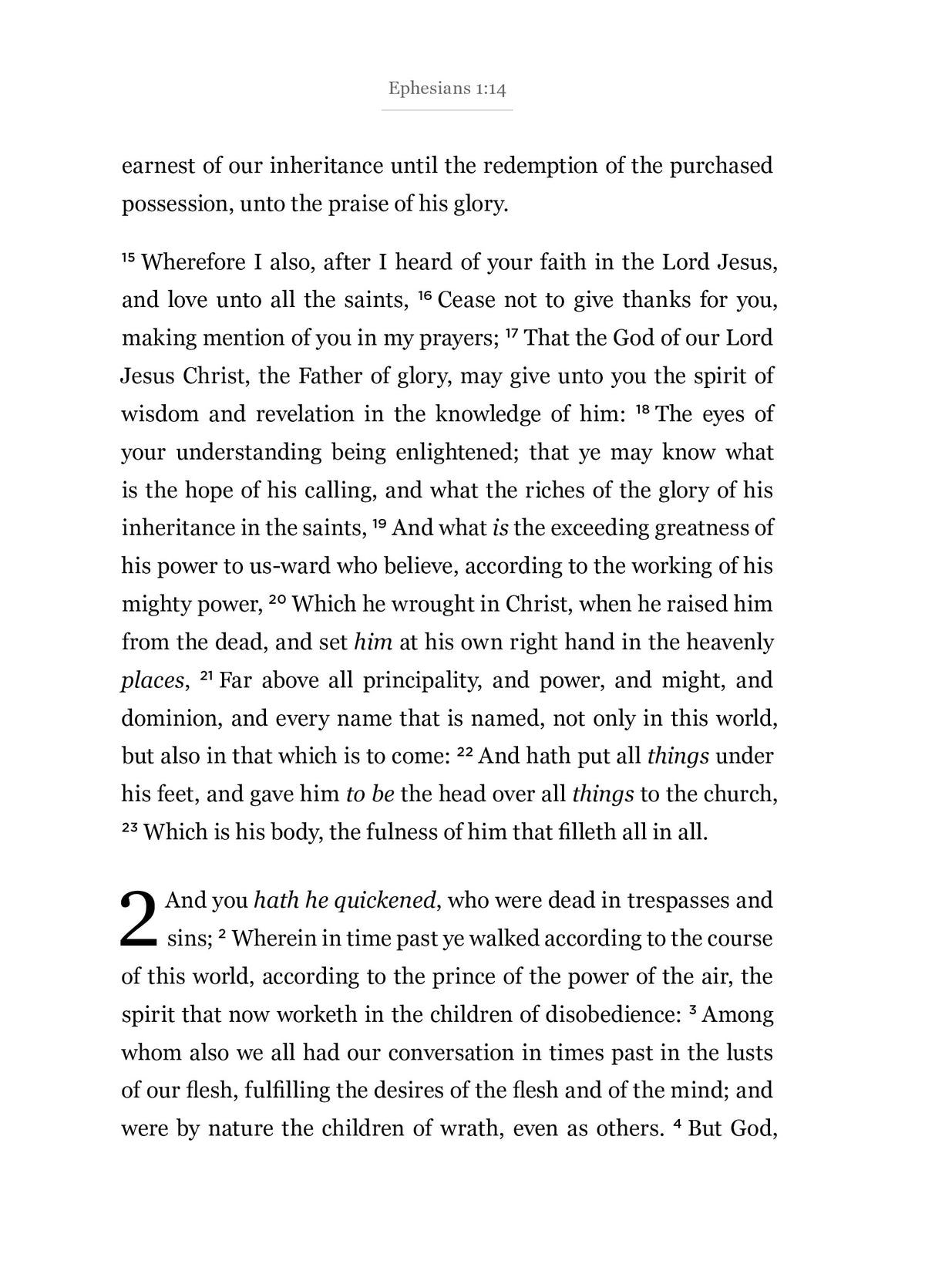 Ephesians - New Testament Bible Journal