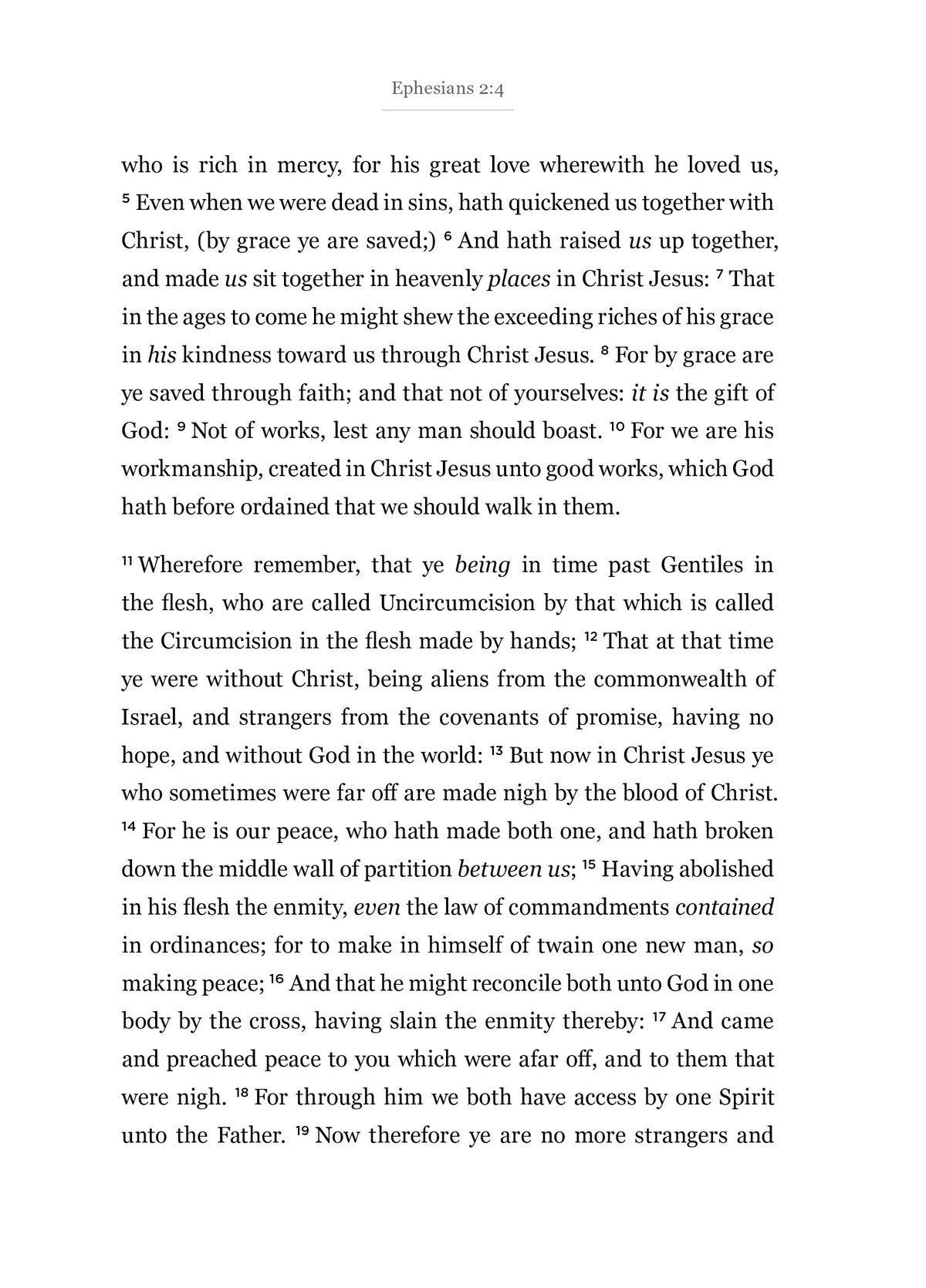 Ephesians - New Testament Bible Journal