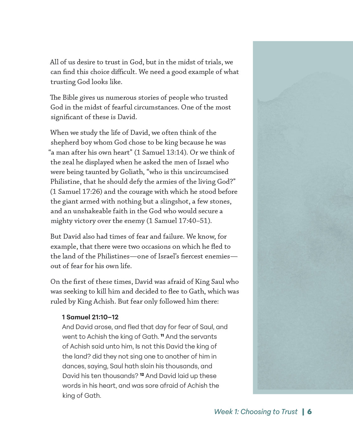 Faith that Triumphs Leader Guide