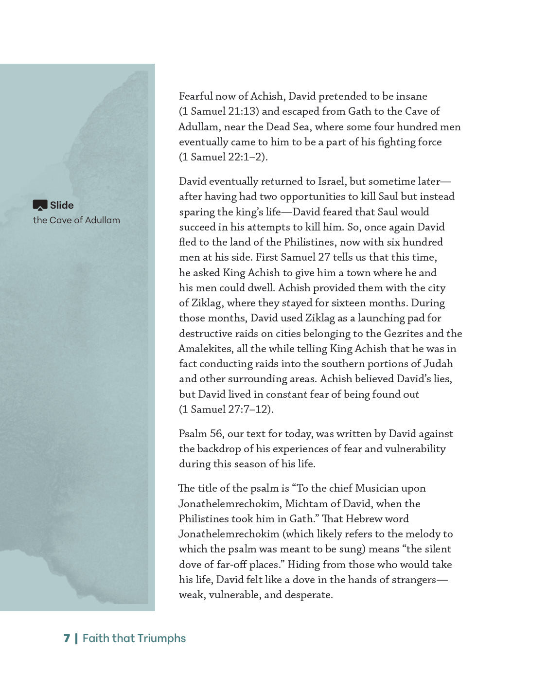 Faith that Triumphs Leader Guide