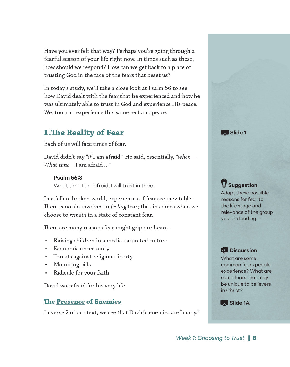 Faith that Triumphs Leader Guide