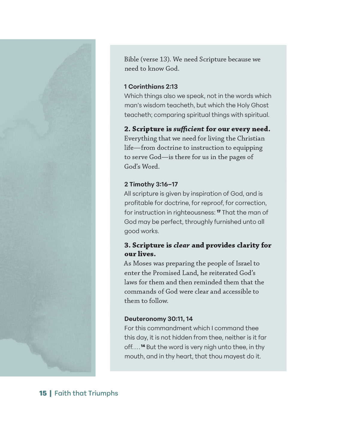 Faith that Triumphs Leader Guide