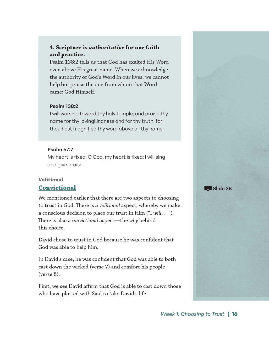 Faith that Triumphs Leader Guide