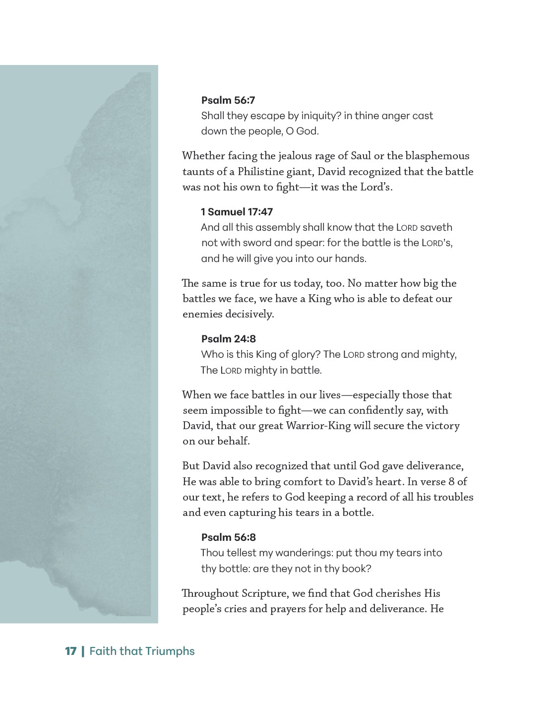 Faith that Triumphs Leader Guide