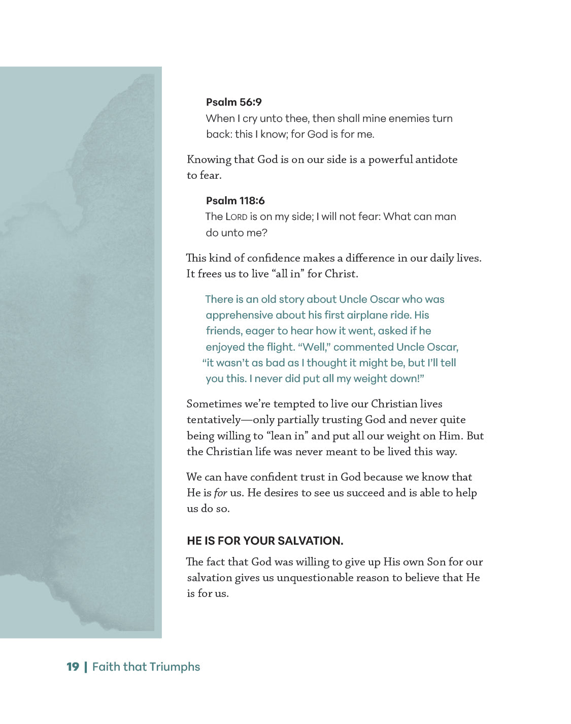 Faith that Triumphs Leader Guide