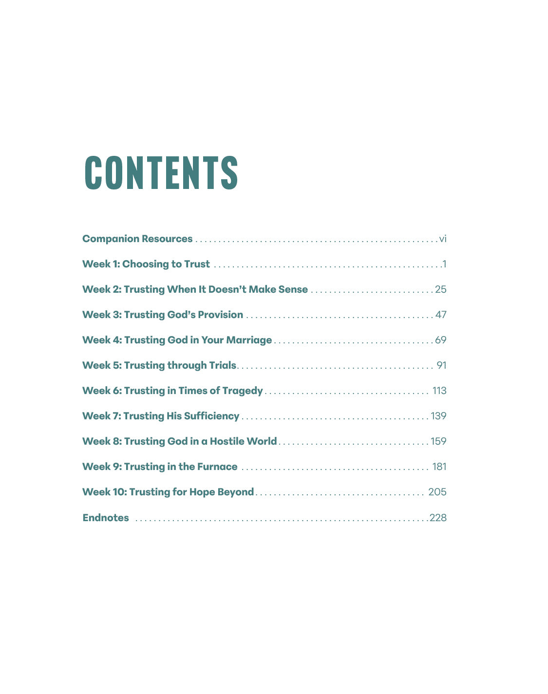 Faith that Triumphs Leader Guide