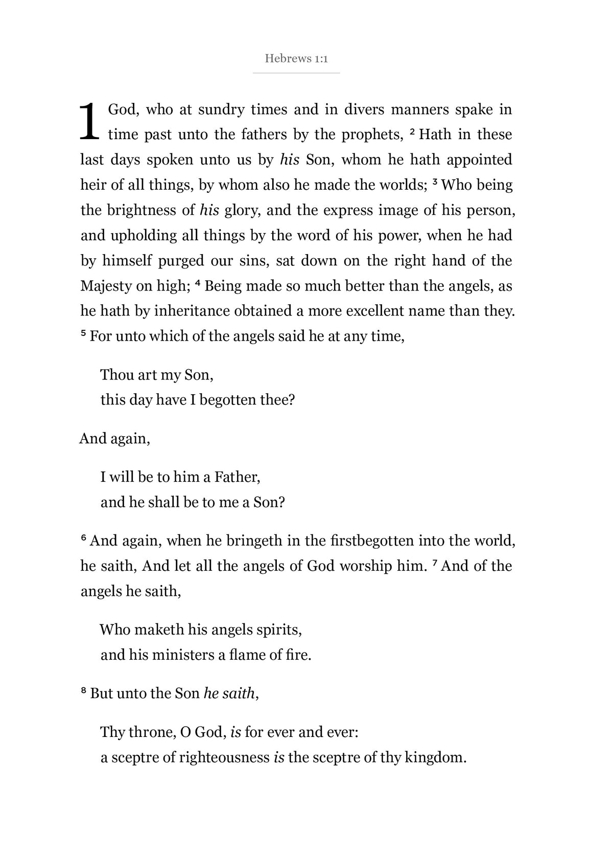 Hebrews - New Testament Bible Journal
