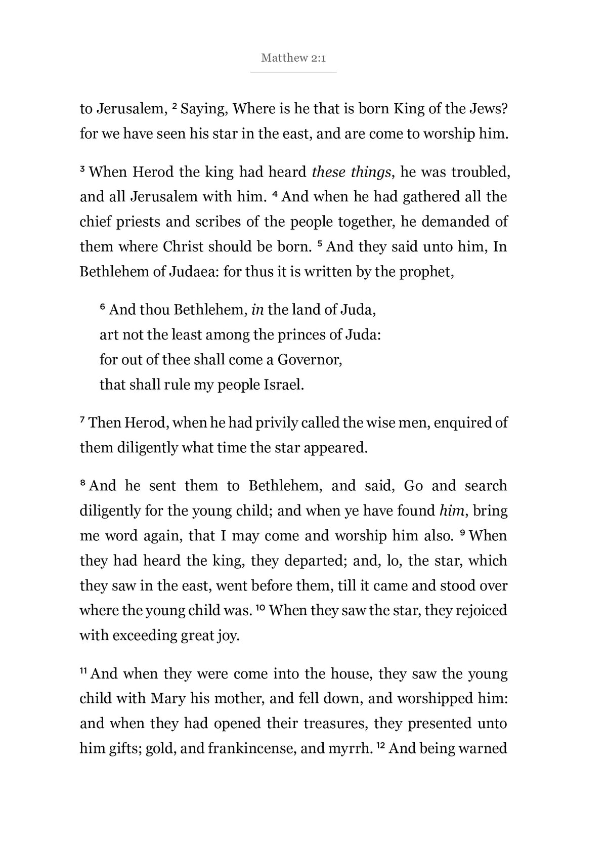 The Gospel of Matthew - New Testament Bible Journal