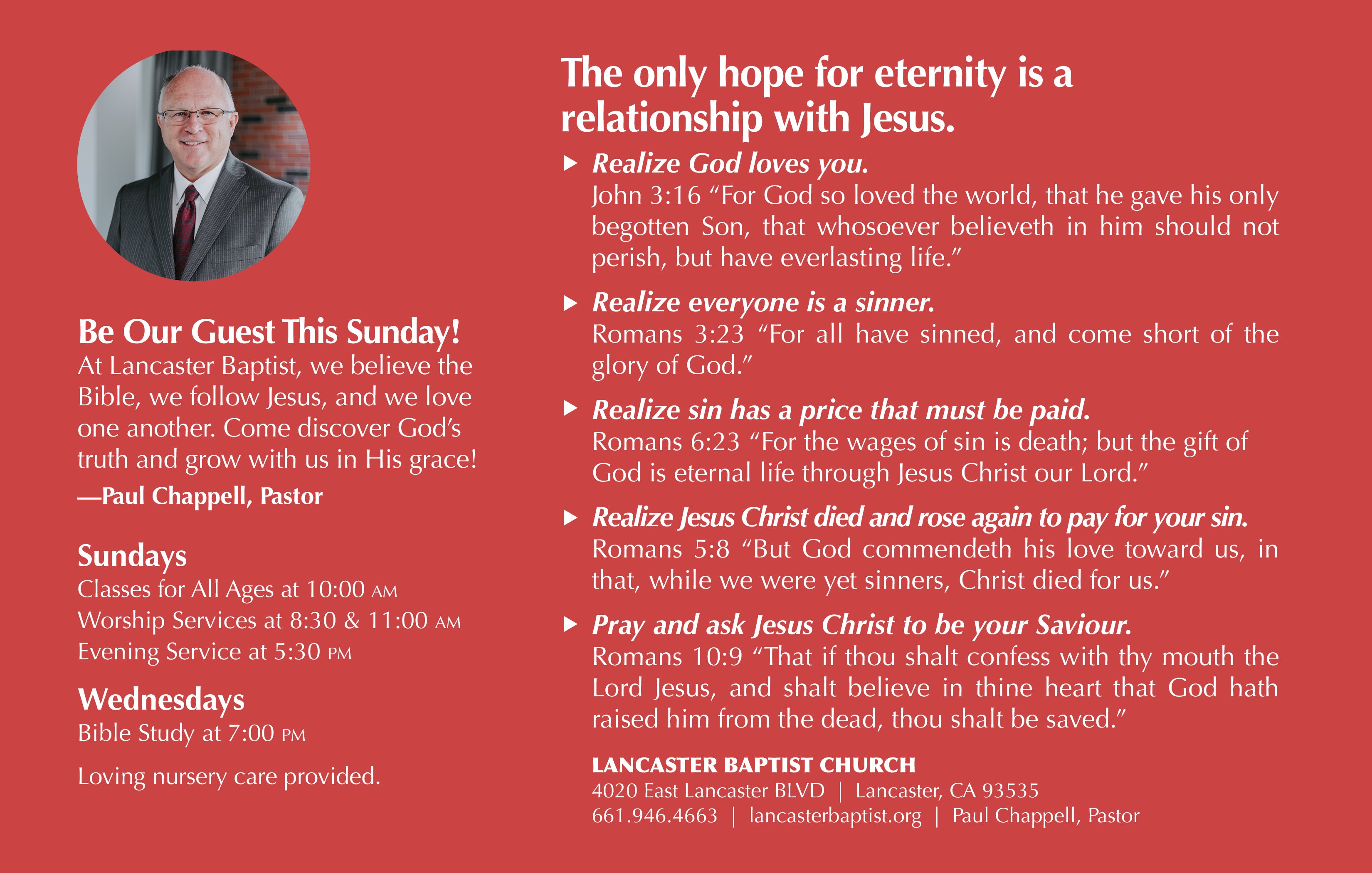 Merry Christmas—Outreach Card