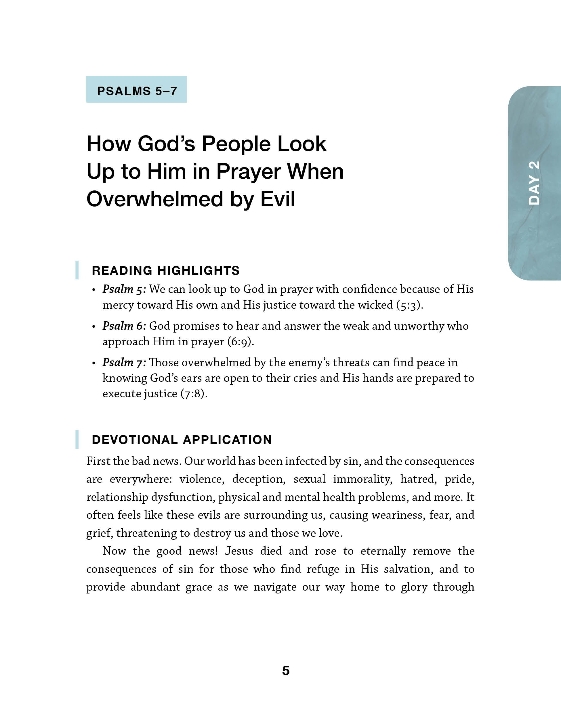 Journey through the Psalms