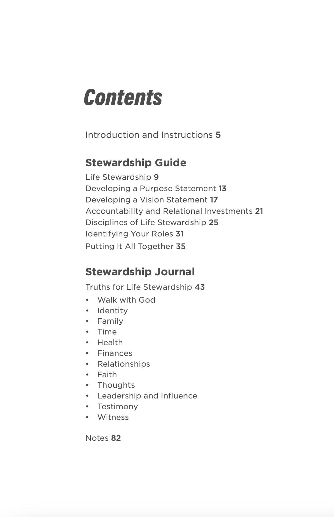 Stewarding Life Navigator