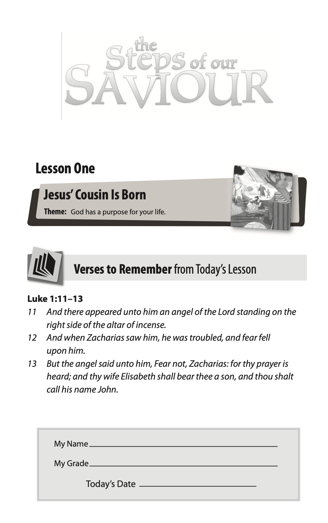 The Life of Christ: Steps of Our Saviour Ministry Resource Download