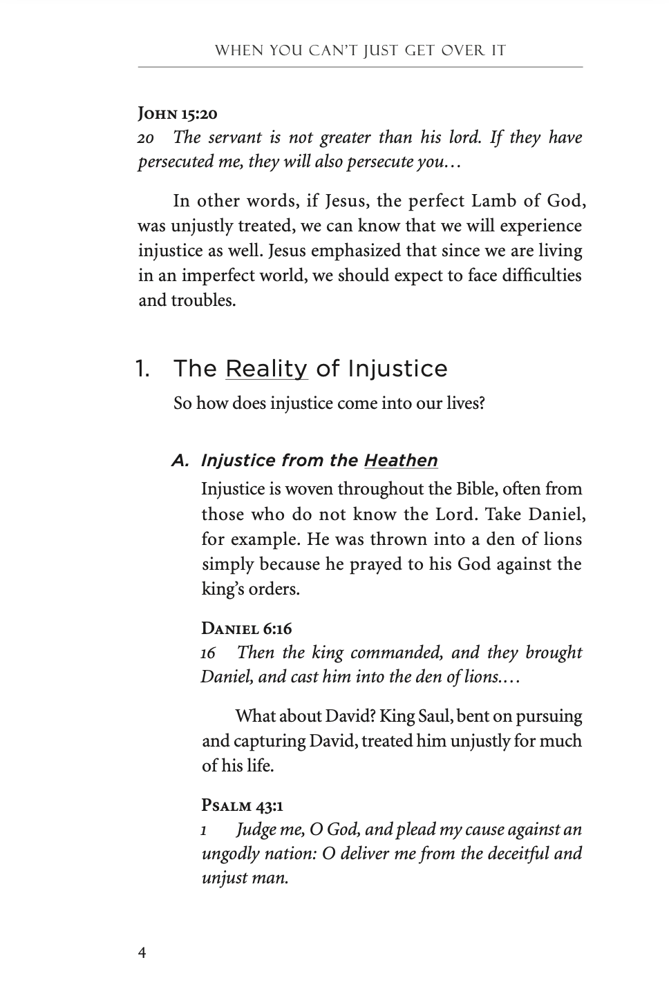 When You Can't Just Get Over It Teacher Edition