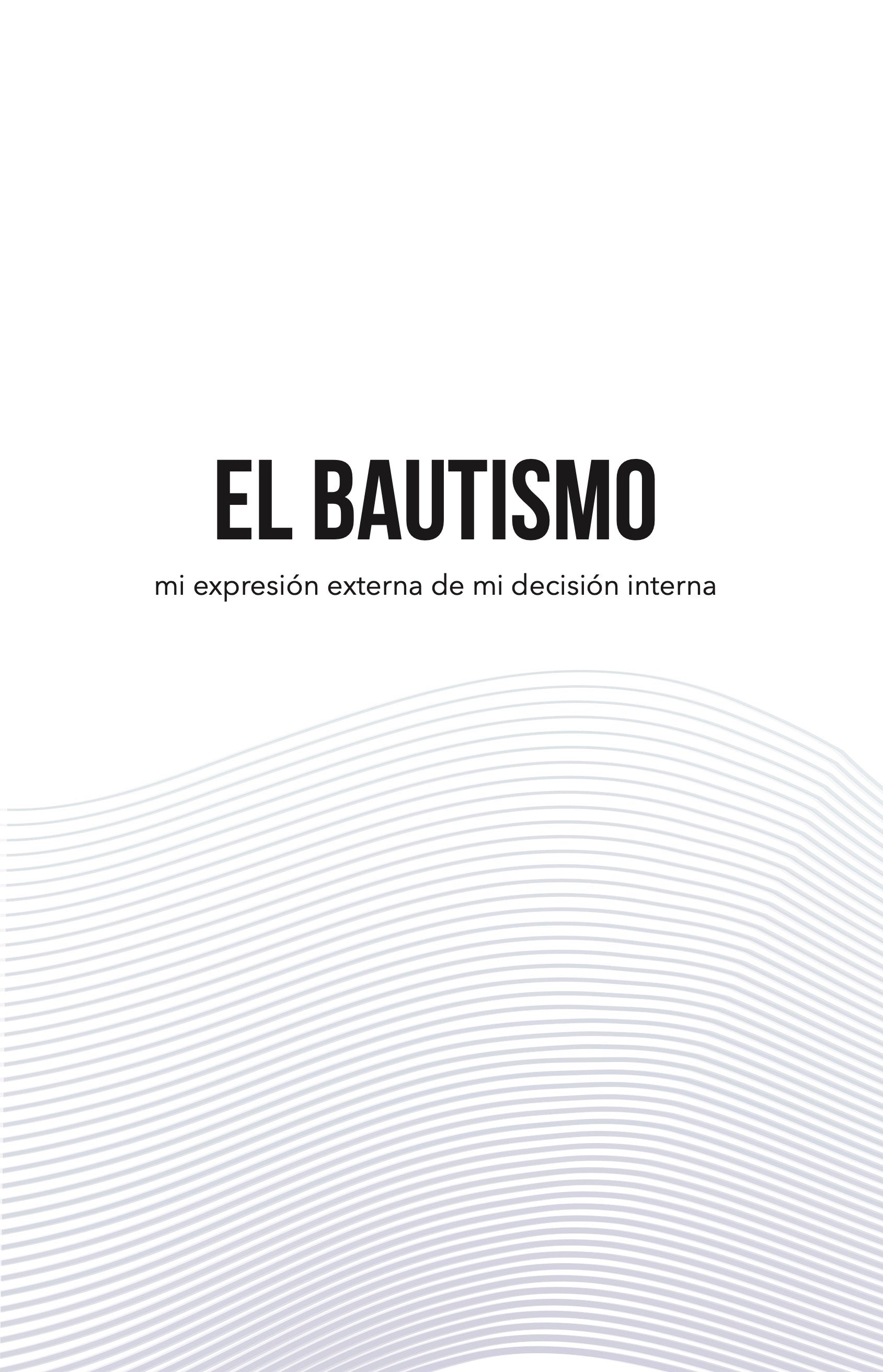 Folleto El Bautismo (Baptism Brochure Bifold Spanish) Paquete de 100