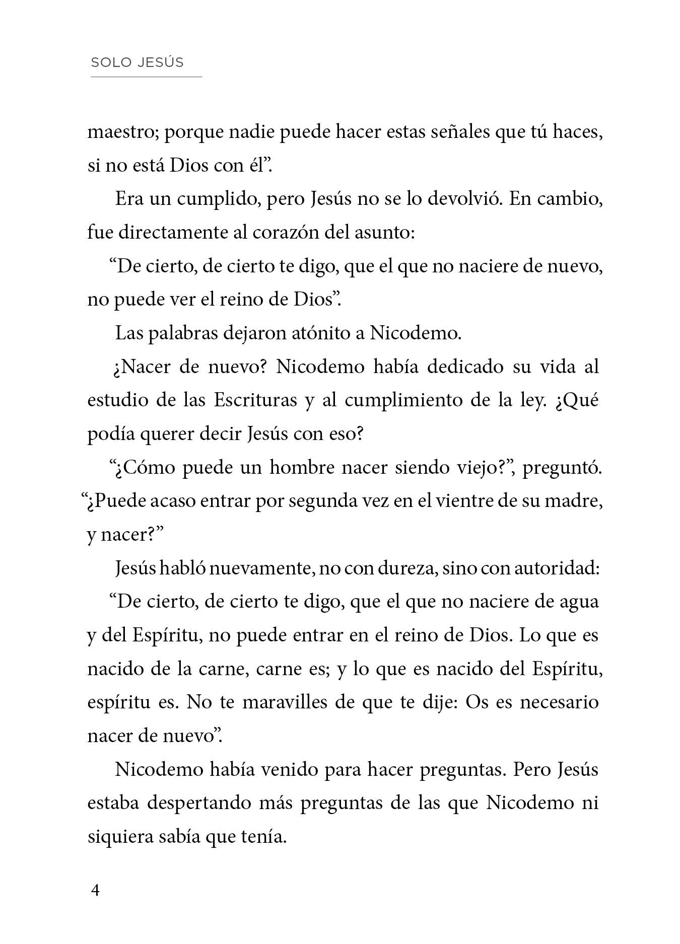 Solo Jesús