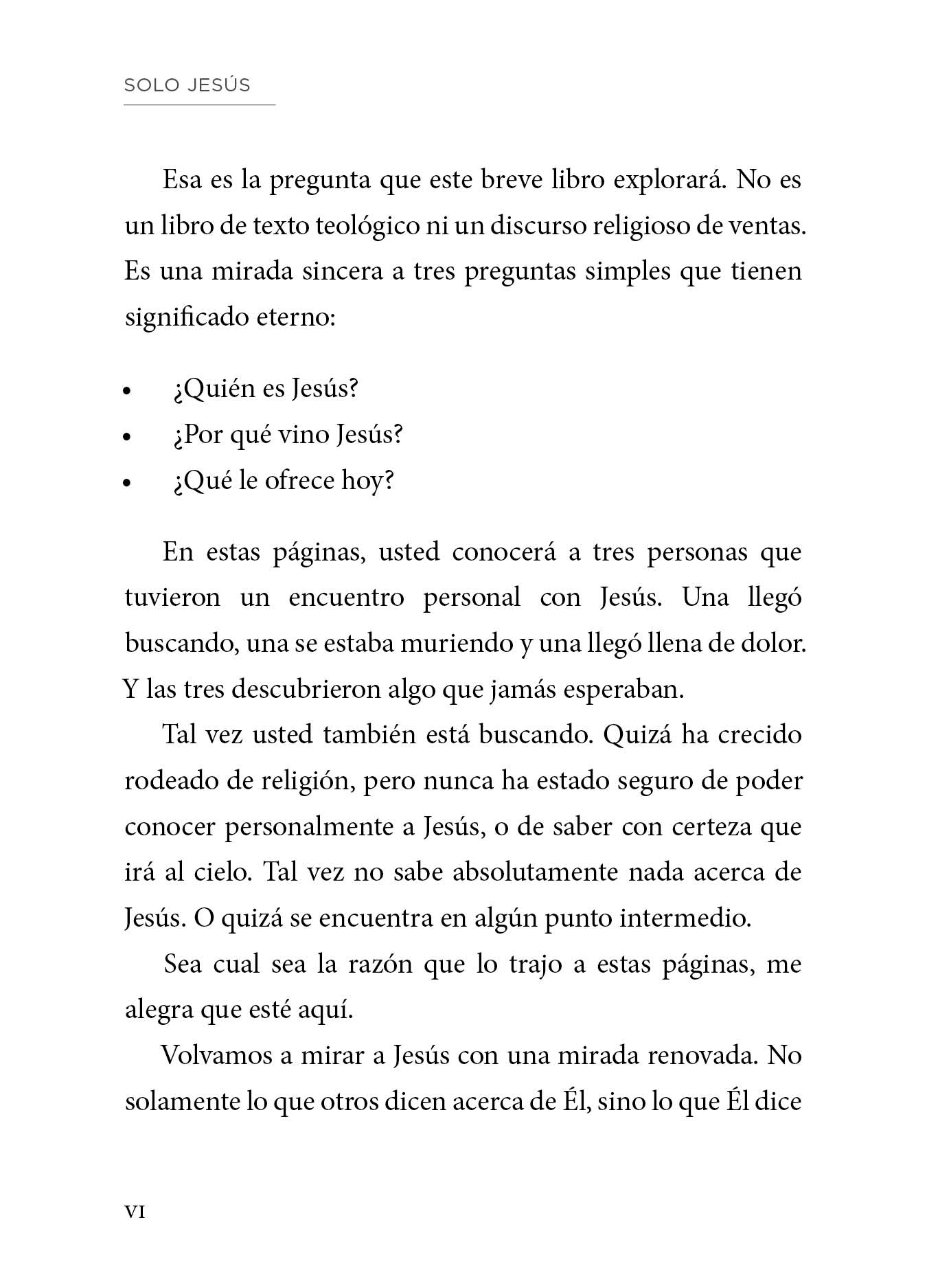 Solo Jesús