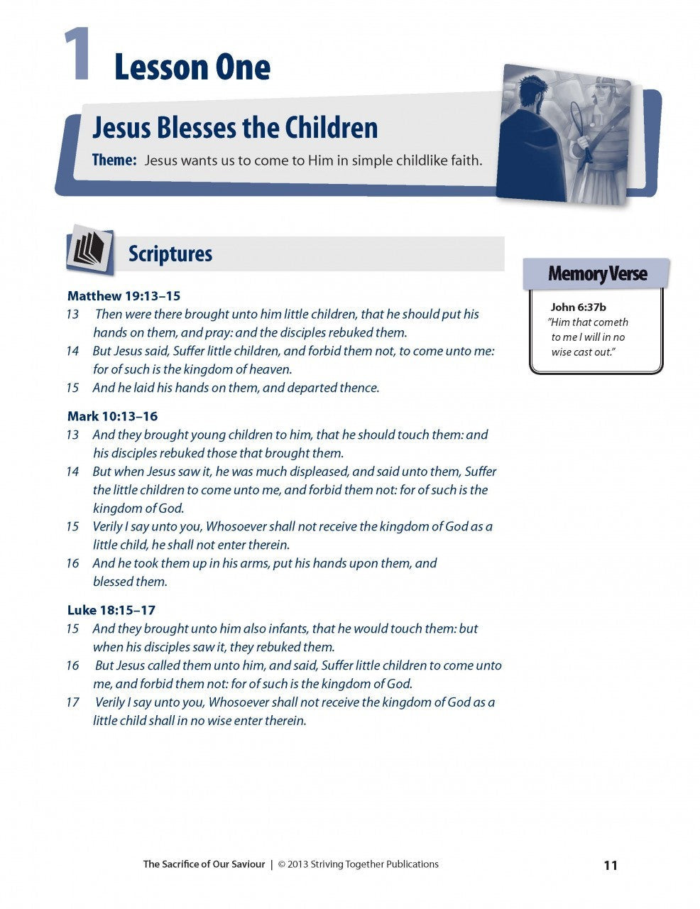 The Life of Christ: Sacrifice of Our Saviour Teacher Edition Download