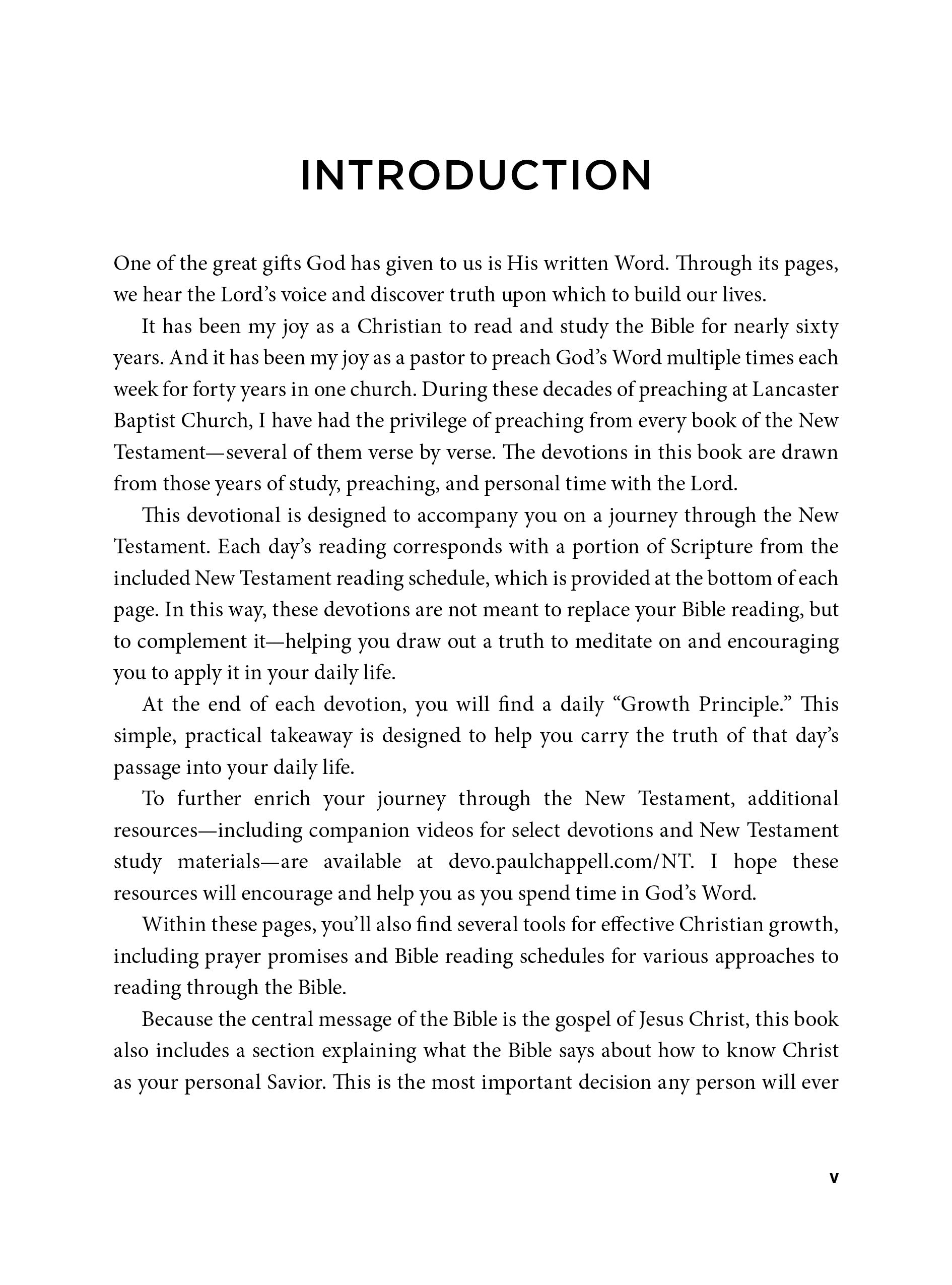 A Year in the New Testament