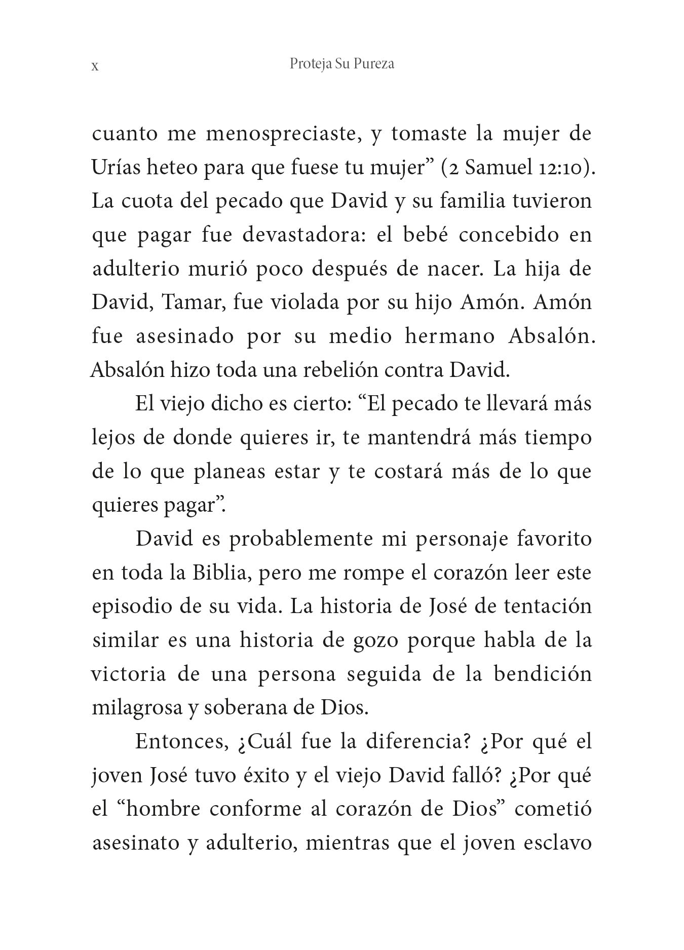 Proteja Su Pureza (Protect Your Purity)
