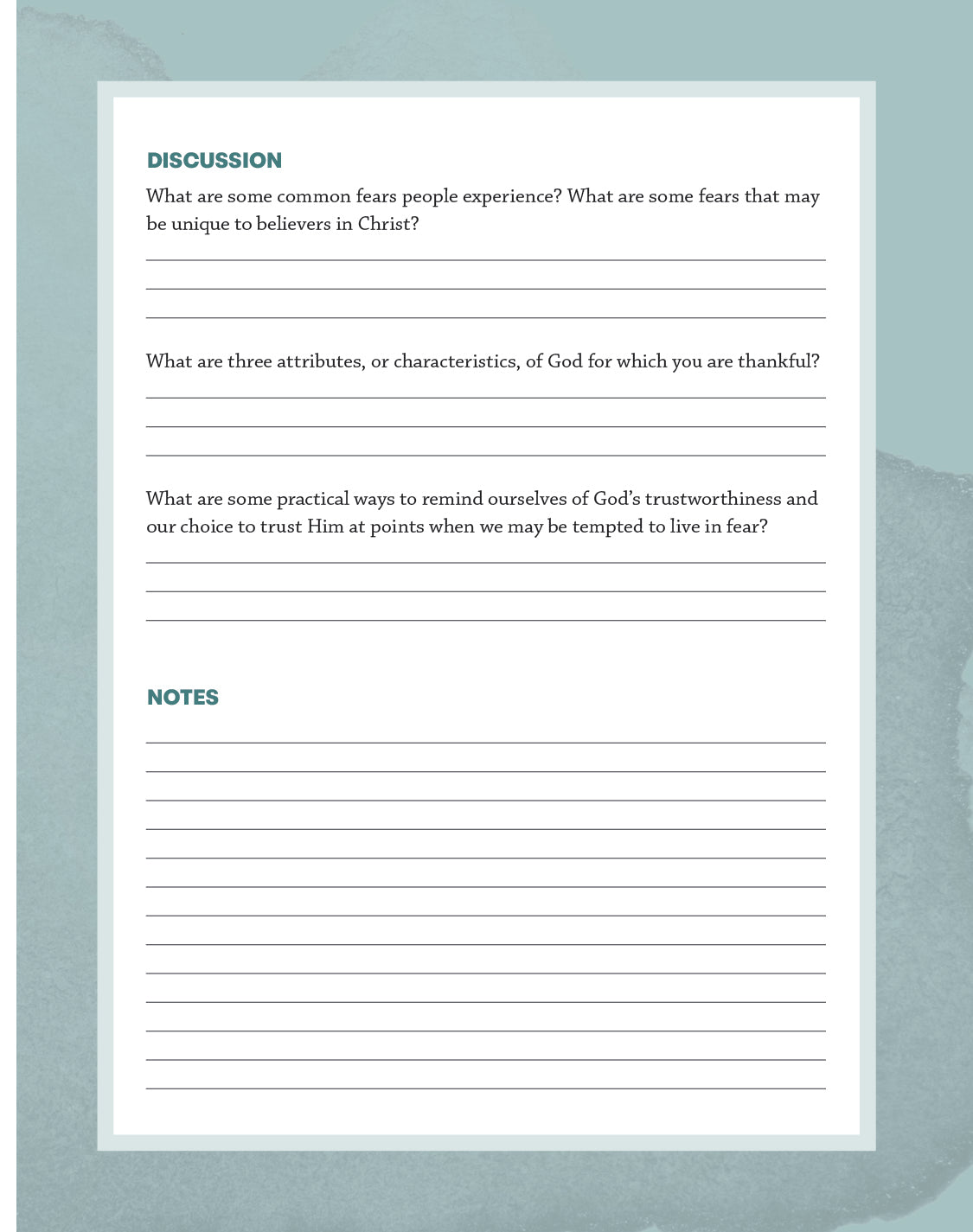 Faith that Triumphs Study Guide