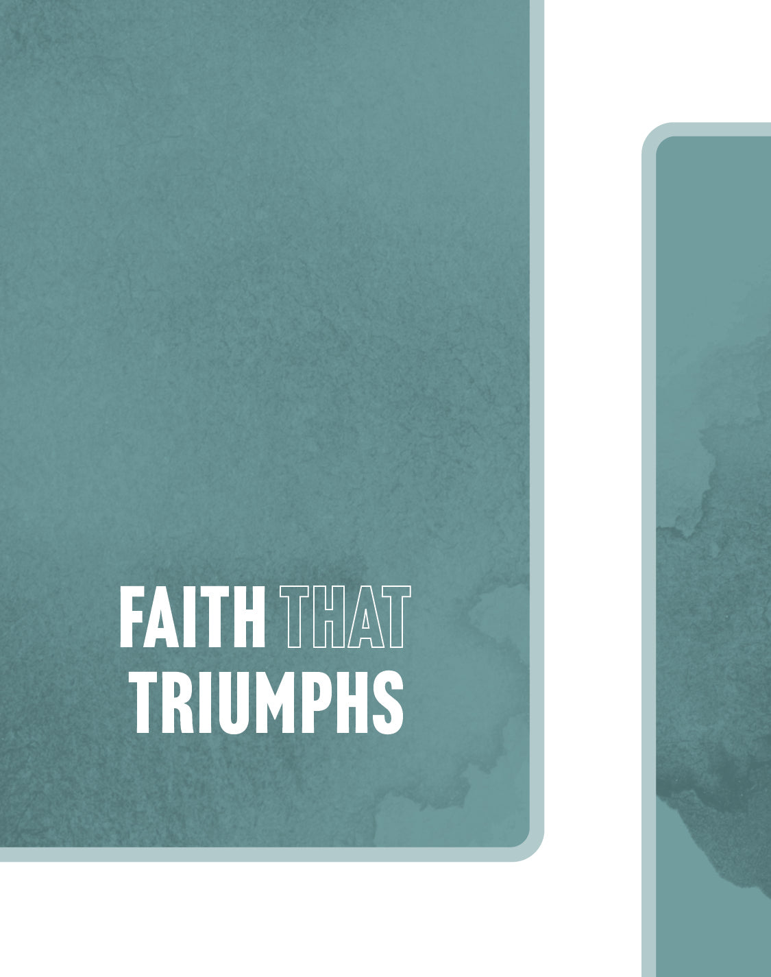 Faith that Triumphs Study Guide
