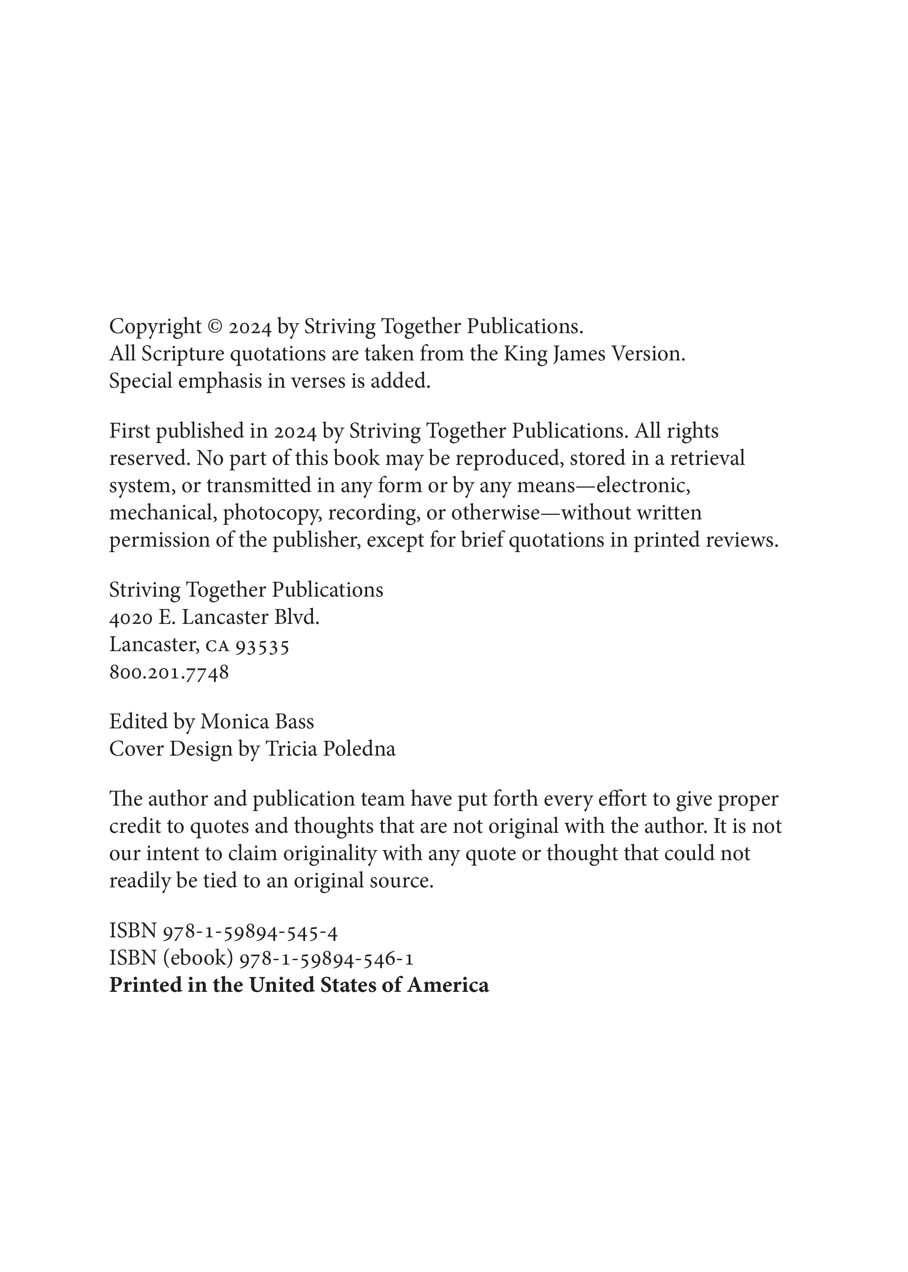 What Can The Righteous Do?