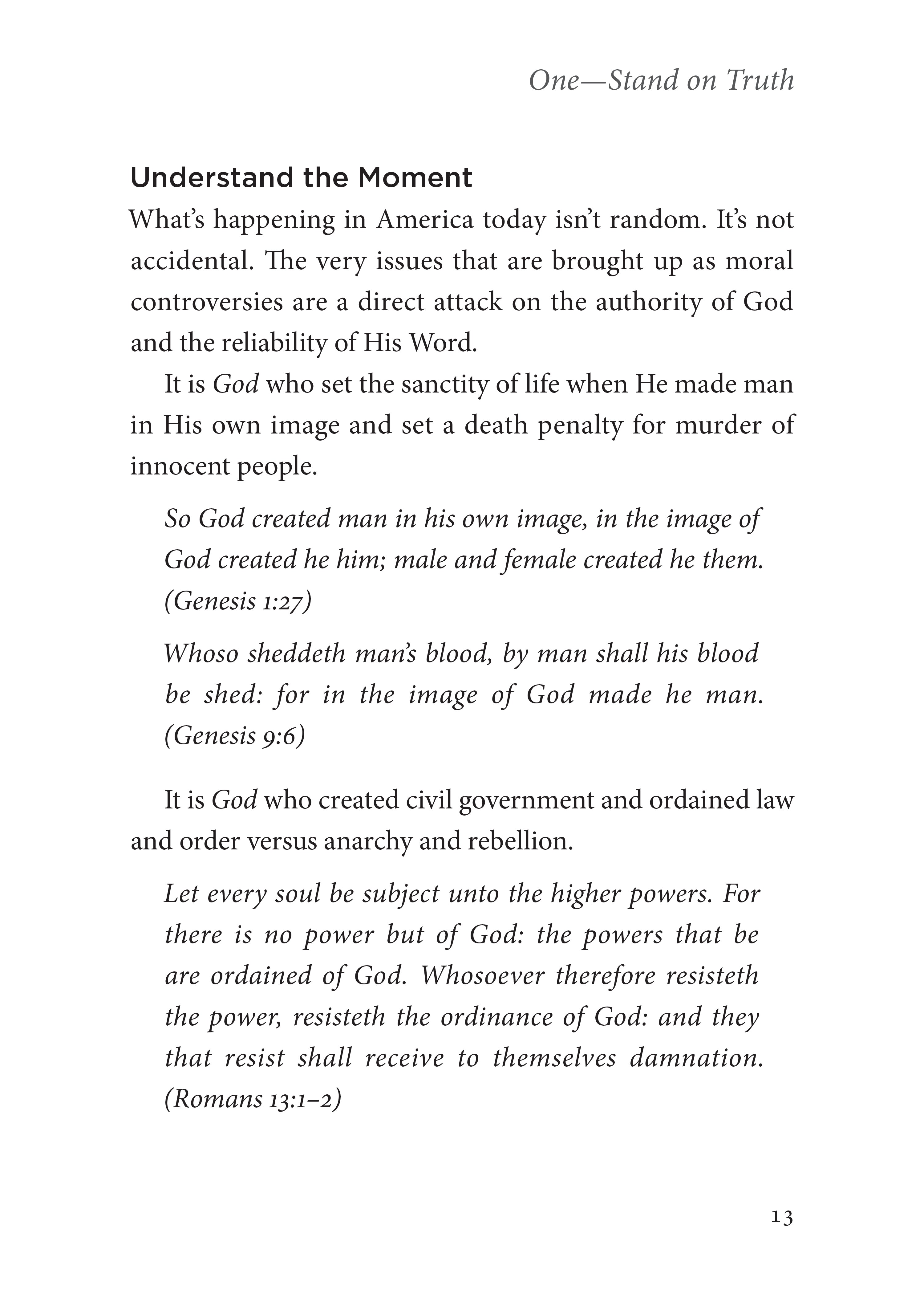 What Can The Righteous Do?