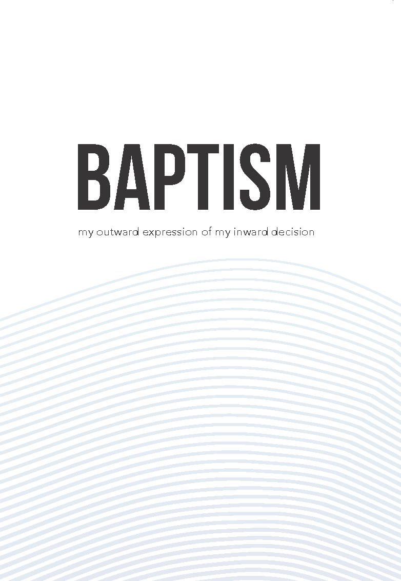 Baptism Brochure Trifold (English)-Pack of 100