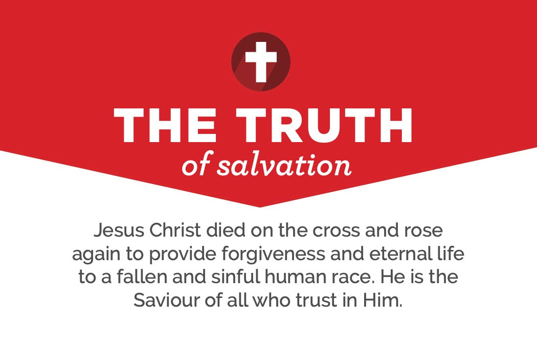 The Truth of Salvation Card (pack of 50)