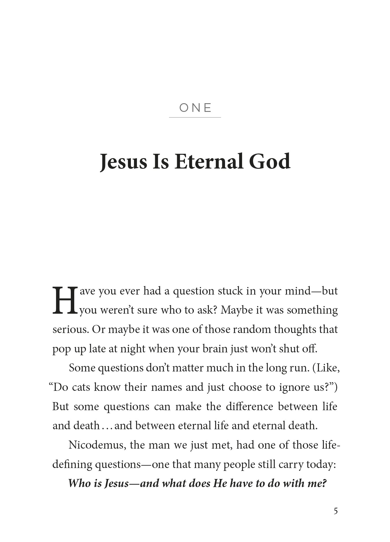 Only Jesus