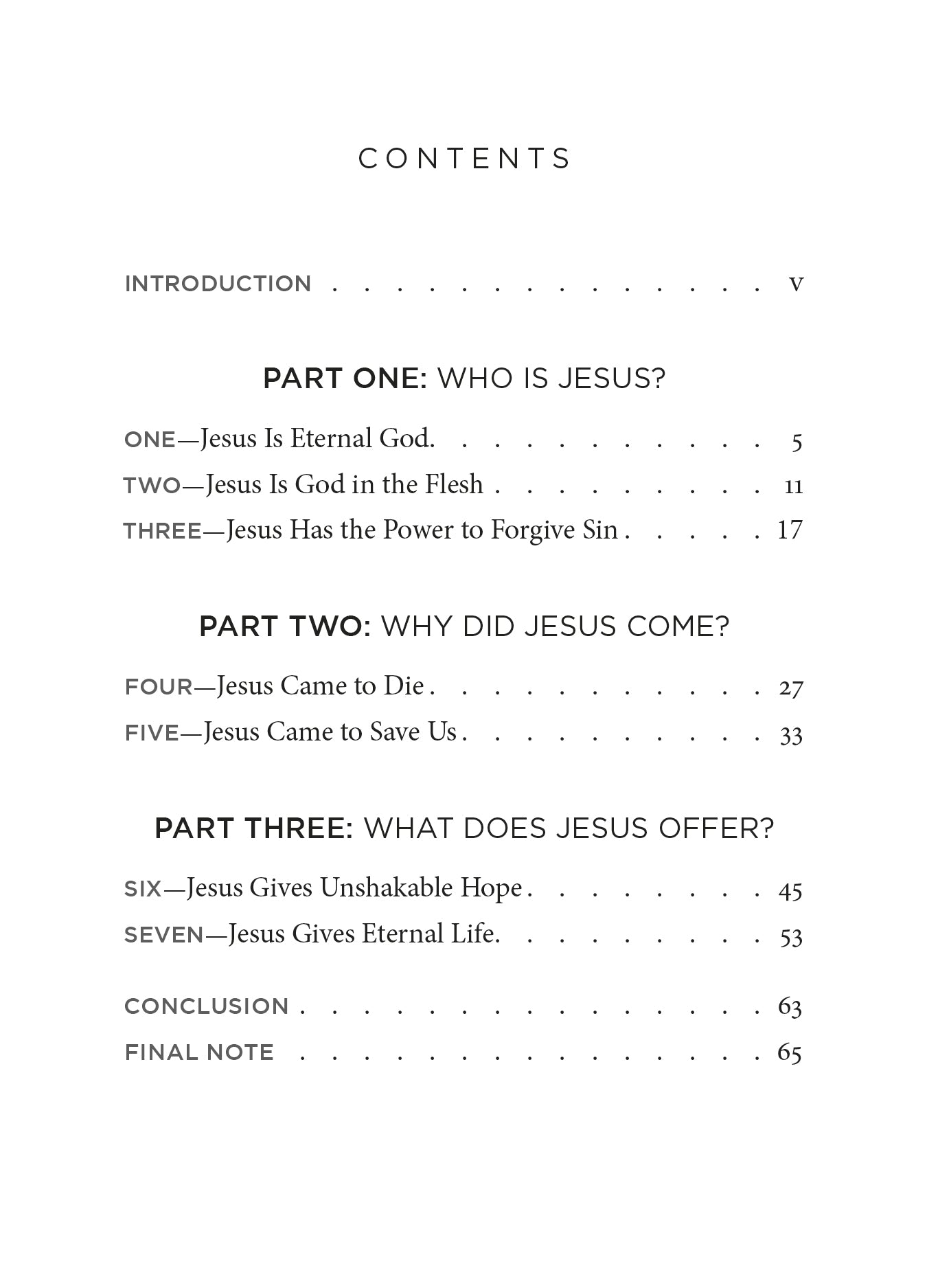 Only Jesus