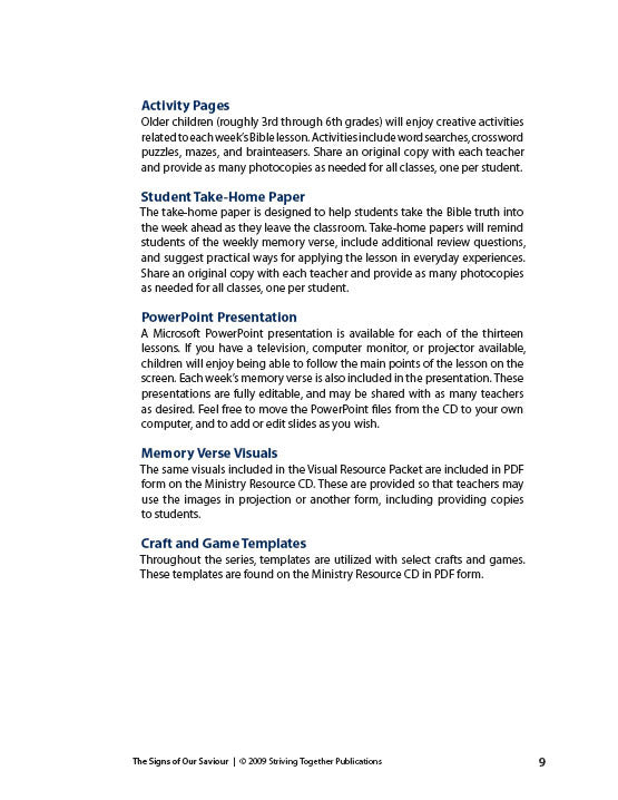 The Life of Christ: Signs of Our Saviour Teacher Edition 2nd Edition Download