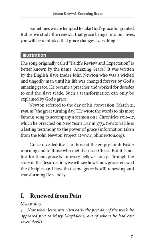 Grace for the Pace Teacher Edition Download