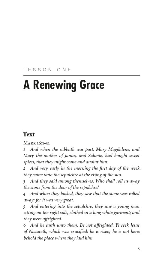 Grace for the Pace Teacher Edition Download
