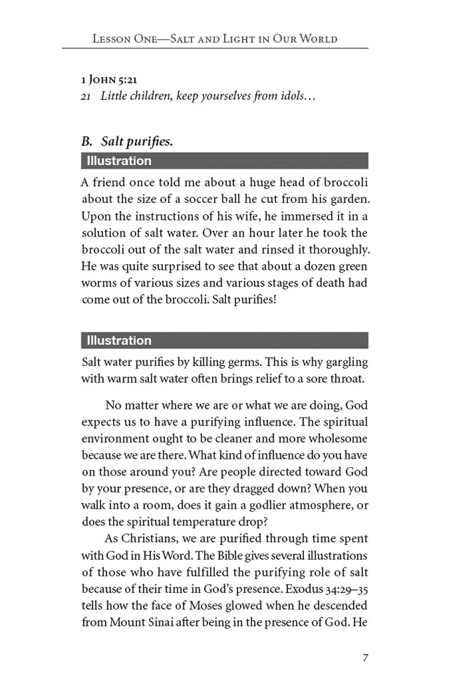Salt and Light Teacher Edition Download