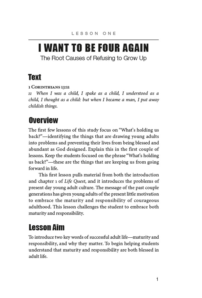 Life Quest Teacher Edition