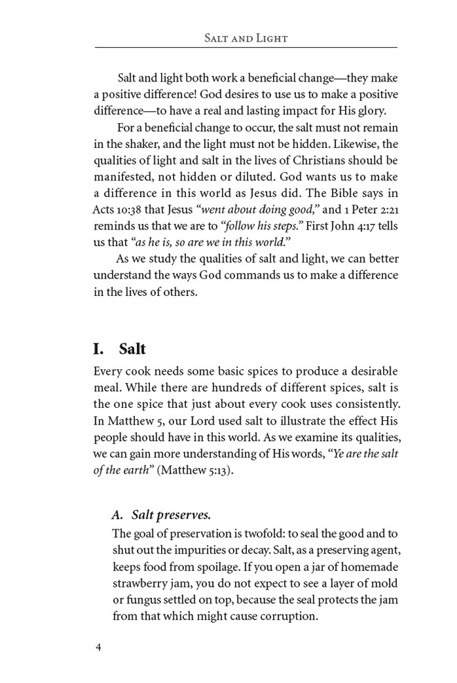 Salt and Light Teacher Edition Download