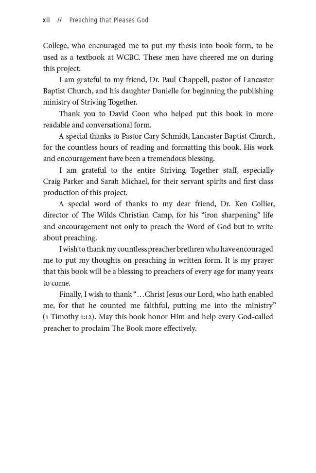 Preaching that Pleases God