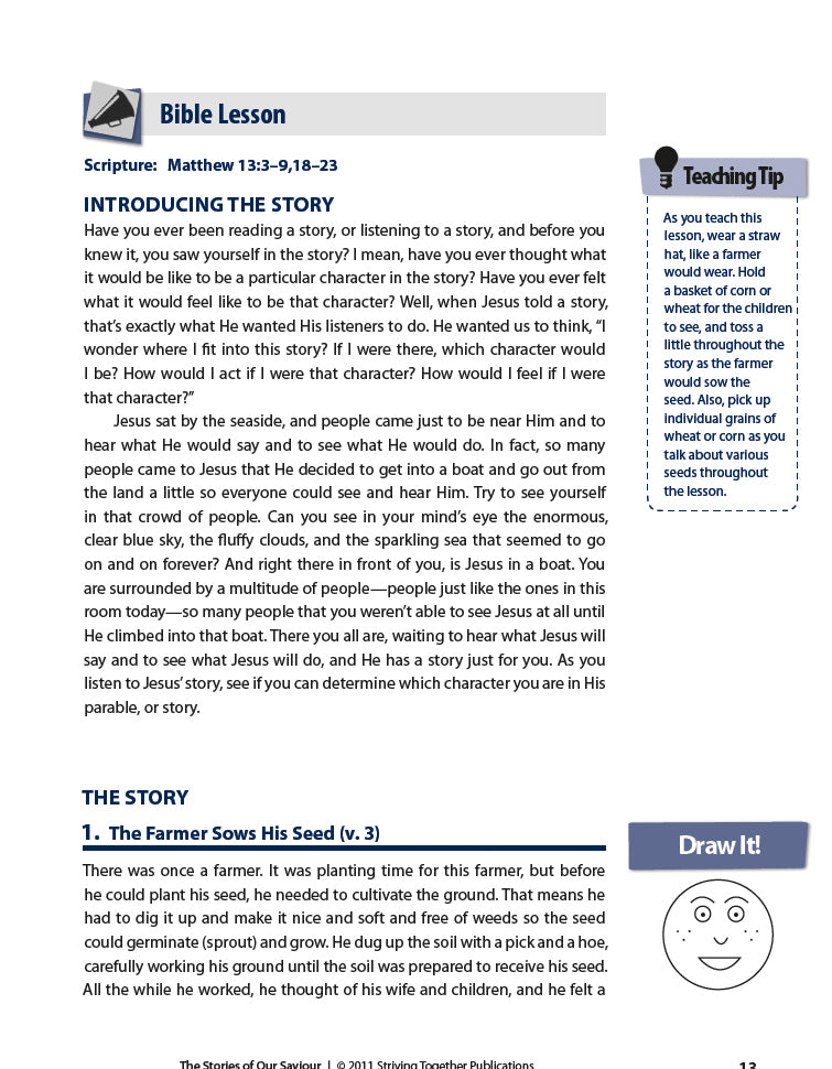 The Life of Christ: Stories of Our Saviour Teacher Edition