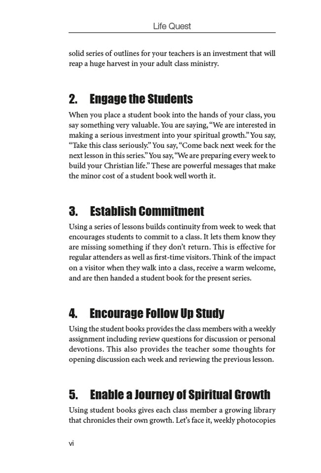 Life Quest Teacher Edition