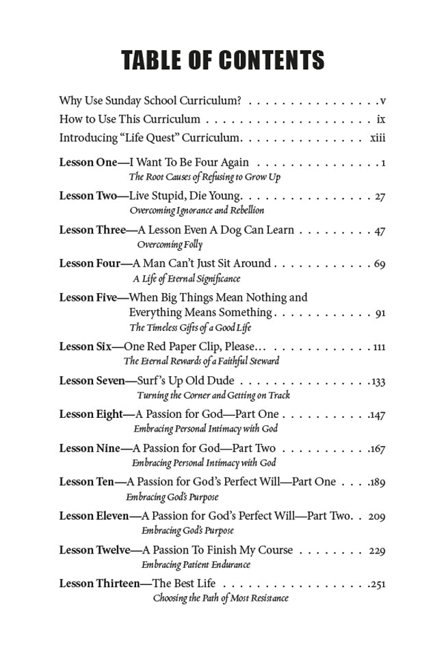 Life Quest Teacher Edition