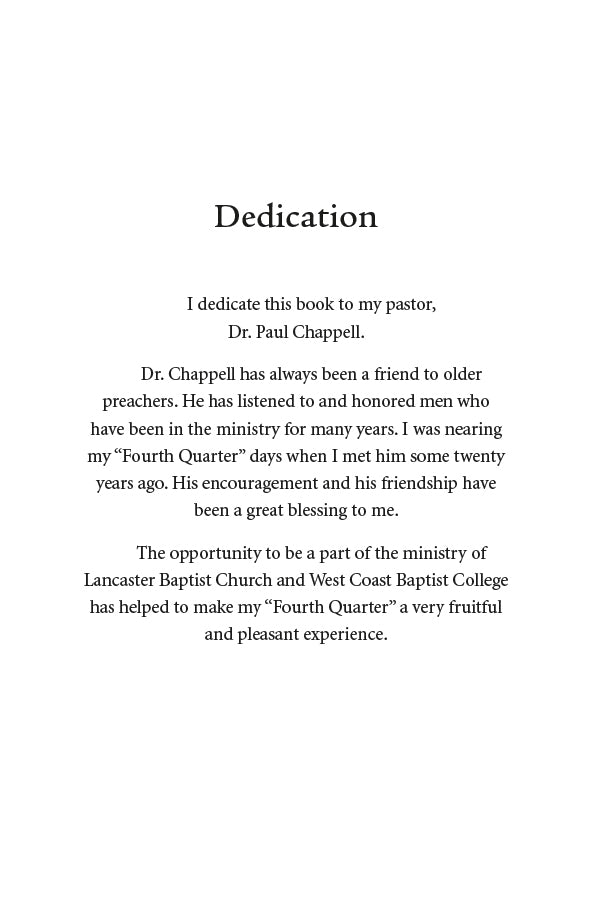 Fourth Quarter