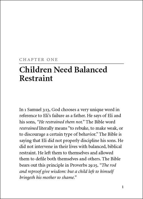 Basics of Biblical Parenting