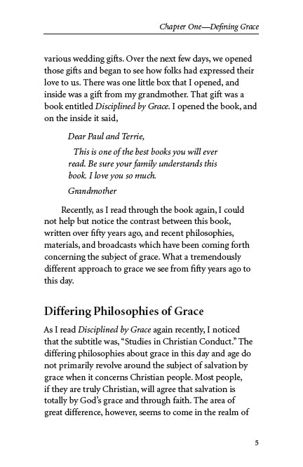 Grace for Godly Living